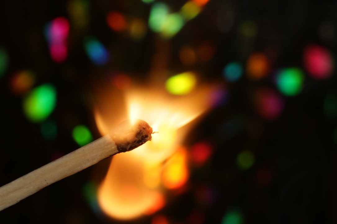 Let the Lord light the kindling in you!
